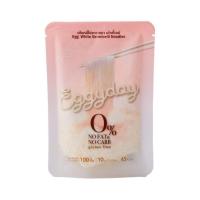 ราคา เส้นโปรตีนไข่ขาว เส้นไข่ขาว Eggyday แบบเส้นหมี่และเส้นราเมน ไม่มีแป้ง ไม่มีน้ำตาล คีโต โปรตีนสูง ขนาด100กรัม (21768036238)