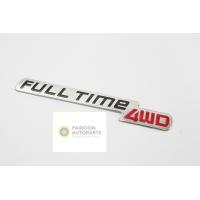 ราคา ป้ายโลโก้ FULL TIME 4WDดำ แดงสำหรับติดท้ายรถ TOYOTA FORTUNER ขนาด16 3X2 5cmติดตั้งด้วยเทปกาวสองหน้าด้านหลัง (4745604543)