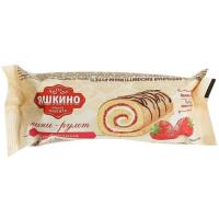 ราคา ЯШКИНО Mini Strawberry Rolls 175grams (22704501766)