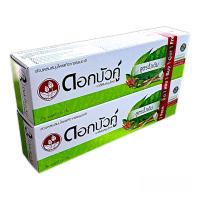 ราคา แพ็คคู่ ยาสีฟันสมุนไพร ดอกบัวคู่ สูตรดั้งเดิม 150 กรัม X 2 หลอด (22561310437)