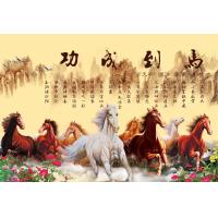 ราคา โปสเตอร์ม้ามงคล ภาพม้าวิ่ง ม้า8ตัว ภาพมงคล เสริมฮวงจุ้ย ตกแต่งบ้าน เสริมโชคลาภ เสริมดวงชะตา โปสเตอร์ติดผนัง ของแต่งบ้าน 77poster (21314436131)