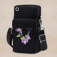 ราคา กระเป๋าใส่โทรศัพท์ผู้หญิง กระเป๋าสตางค์สายเรียบง่าย กระเป๋าสะพายโทรศัพท์ หนัง ลำลอง ดอกไม้ สี ตัวอักษร กระเป๋าสะพายข้าง (22268814666)