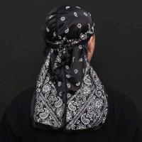 ราคา Durag ผ้าโพกหัวสำหรับผู้ชายและผู้หญิงที่คาดผมสำหรับเล่นกีฬาดูดซับเหงื่อหมวกไร้ขอบสไตล์อเมริกันฮิปฮอปฮิปฮอปฮิปฮอปสตรีทแดนซ์แร็ปแฟชั่น (21393998657)