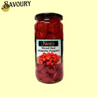 ราคา Nicos Sliced Red Jalapeno Peppers 480g Jar (22593923070)