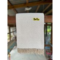 ราคา ผ้าคลุมไหล่ ผ้าฝ้ายทอมือ ลายลูกแก้ว จ กาฬสินธุ์ ขนาด48x200ซม มีราคาส่ง (22723889672)