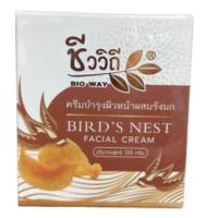 ราคา ชีววิถี ครีมบำรุงผิวหน้าผสมรังนก 60 120 กรัม Bio Way Bird s Nest Facial Cream 60 120g (21920483288)