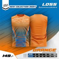 ราคา เสื้อกีฬาสปอร์ต เสื้อคอกลมแขนกุด New collection L 055 (21993404892)