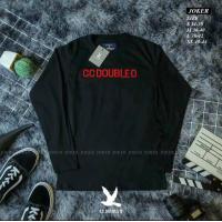 ราคา เสื้อยืด แขนยาว งานปัก CC DOUBLE O ทรงตรง ใส่ได้ทั้งช ญ S M L XL (21526457247)