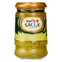 ราคา Sacla Wild Rocket Pesto 190g แซคล่า ไวลด์ รอคเก็ต เพสโต้ ขนาด 190 กรัม 5280 (21270258526)