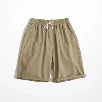 ราคา กางเกง4ส่วน5ส่วนผ้าฟอกเนื้อดี กางเกงเอวยาง เกงเอวยางผู้ชาย เอวยางยืด (21643027652)