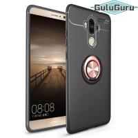 ราคา สำหรับ Huawei Mate 9 Case หัวเข็มขัดแหวนโลหะสีดำ เคสหลัง TPU นิ่มหมุนได้360องศาแหวนที่มองไม่เห็นขาตั้งที่วางยึดสามารถทำงานร่วมกับติดตั้งรถยนต์แม่เหล็กกันกระแทกทนต่อแรงกระแทก (410116831)