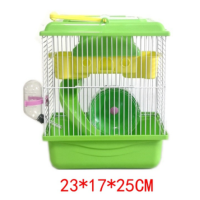 ราคา กรงหนูแฮมสเตอร์ กรงสองชั้น อุปกรณ์หนูแฮมสเตอร์ ของเล่นปราสาทขนาดเล็ก กรงหนูแฮมสเตอร์ (21871230436)