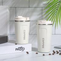 ราคา พร้อมส่ง แก้วเก็บความเย็น แก้วกาแฟพกพา ถ้วยแสตนเลสพร้อมฝา 510ML เก็บความร้อน ความเย็น แก้วกาแฟเก็บความร้อน BZ6690 (22618996003)