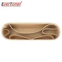 ราคา Eversoner เหมาะสำหรับ LONGCHAMP ROSEAU M ซับกระเป๋าโฮโบผ้าสักหลาดออแกไนเซอร์กระเป๋าสอดชุดกระเป๋าใส่ของทรงเหลี่ยม6ใบกระเป๋าถือใส่เครื่องสำอางค์แทรกถุงในกระเป๋าสักหลาด (21279531050)