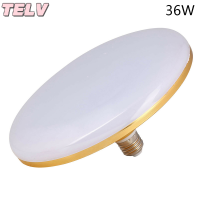 ราคา TELV UFO LED bulbs Globe Spotlight Garage 12W 18W 24W 36W 50W โคมไฟสีขาว220V E27 (22537706532)