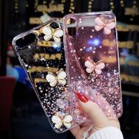 ราคา เคสกากเพชรสำหรับ Iphone นิ่มรูปผีเสื้อกากเพชร14 Pro Max 13 11 12 Pro Max XR XS Max 6 7 Plus 8ใส (20255955889)