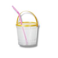 ราคา NEW แพ็ค 10 ใบ ถังน้ำปั่น เหล้าปั่น ทรงกลม 1000ML (21773667711)