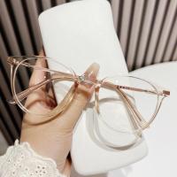 ราคา แว่นอ่านหนังสือทรงกลม175 50 75 125 สำหรับผู้หญิงป้องกันแสงสีฟ้าแว่นตาผู้สูงอายุพร้อมแว่นตาเกรดกรอบแว่นสีชมพูสายตายาว (22206955782)