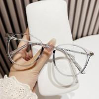 ราคา แว่นอ่านหนังสือทรงกลม175 50 75 125 สำหรับผู้หญิงป้องกันแสงสีฟ้าแว่นตาผู้สูงอายุพร้อมแว่นตาเกรดกรอบแว่นสีชมพูสายตายาว (22206955838)