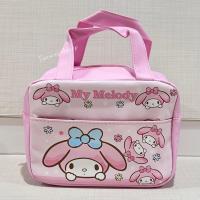 ราคา กระเป๋าใส่กล่องข้าว กระเป๋าเก็บความร้อน ทรงสี่เหลี่ยม ลายการ์ตูน หนังPU (22584403607)