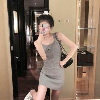 ราคา เดรสสั้น สายเดี่ยว ไหมพรม (21614937613)