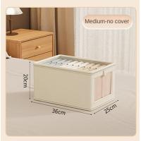 ราคา กล่องใส่เสื้อผ้าผ้า Oxford พร้อมฝาปิด Home Cloth Storage BOX (21910039521)