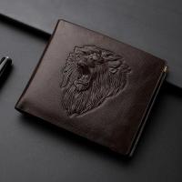 ราคา กระเป๋าสตางค์ใบสั้นใส่เหรียญมีซิป3มิติ dompet embos 3มิติแบบพับสามทบมีกระเป๋าใส่บัตรเครดิตใส่บัตรได้หลายใบ (21170493954)