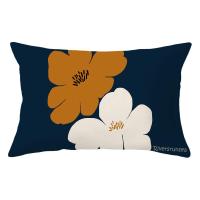 ราคา หมอนอิงโซฟาหมอนอิงทรงสี่เหลี่ยมผืนผ้าสไตล์นอร์ดิกหมอนกอดปลอกหมอนอิงลายดอกไม้สไตล์ INS สำหรับโรงแรมหมอนรองเอวขนาดใหญ่ (20037248512)