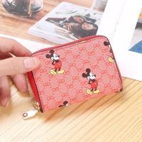 ราคา กระเป๋าสตางค์ ใส่บัตรได้หลายใบ ลายมิกกี้เมาส์ สําหรับผู้หญิง (21635738912)