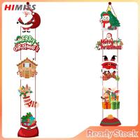 ราคา HIMISS ที่แขวนประตูคริสต์มาสซานต้าสโนว์แมนป้ายที่แขวนประตูคริสต์มาสกวางเอลก์ไม้แกะสลักตกแต่งประตูต้อนรับคริสต์มาสสำหรับการตกแต่งคริสต์มาส (21718167071)
