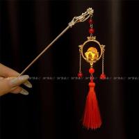 ราคา Chinese Style Wooden Tassel Hairpin for Women Vintage Elegant Hair Stick Qipao Hanfu Chinese Hairpin Hair Accessories (22646629381)