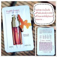 ราคา Clarins Double Serum 0 9ml คลาแรงส์ ดับเบิ้ลซีรั่ม เซรั่มแบบซอง เซรั่มลดเลือนริ้วรอย รูขุมขนเล็กลง ผิวเรียบเนียน กระชับ แลดูอ่อนเยาว์ (7573821192)
