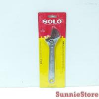 ราคา SOLO No 624 ประแจเลื่อน โซโล 6 12 นิ้ว กุญแจเลื่อน Adjustable Wrench (15491297284)