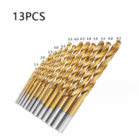 ราคา ชุดดอกสว่านสวมเร็วเคลือบไทเทเนียม 13 ชิ้น ขนาด 1 5 6 5mm (21593170460)