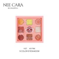 ราคา หมดอายุ 12 2024 อายแชโดว์ 9 ช่อง เนื้อสีชัด Nee Cara Eyeshadow N137 (22755000842)