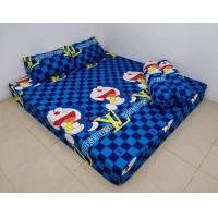 ราคา ใหม่ เฉพาะผ้าปู1 ผืน 3 5 5 6 ฟุต ลายหลุยส์ คิตตี้หลุยส์ มอนหลุยส์ (9864297253)