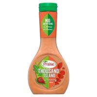 ราคา เพรส เครสซิ่งเธาเซินด์ไอแลนด์น้ำสลัด Praise Dressing Thousand Island 330ml 6312 (14580435878)