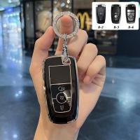 ราคา เคสกุญแจรถฟอร์ด Ford Ranger Everest พวงกุญแจหนัง Raptor Key อุปกรณ์เสริมรถยนต์รถฟอร์ด Everest (22063492082)