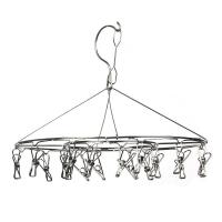 ราคา ที่หนีบผ้า ราวตากผ้า ราวหนีบผ้าสแตนเลส ที่ตากชุดชั้นใน ที่ตากผ้า แบบกลม 20 หนีบ 28 ซม สี่เหลี่ยม 20 หนีบ 29 5 ซม (21629920784)