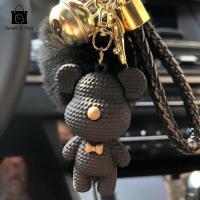 ราคา Pursuit of Purse พวงกุญแจหมีโบว์จี้กระเป๋าตุ๊กตาน่ารักห้อยกระเป๋าพวงกุญแจรถของขวัญเล็ก (21893366083)