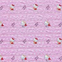 ราคา พร้อมส่ง วอลเปเปอร์ติดผนัง 3 มิต ลายโดเรม่อน ลายคิตตี้ ลายการ์ตูน มีกาวในตัว สติ๊กเกอร์ติดผนัง 3D ตกแต่งห้อง ลายอิฐ Wallpaper 3D เปเปอร์ลายอ ป้องกันการชน กันน้ำ (13904370216)