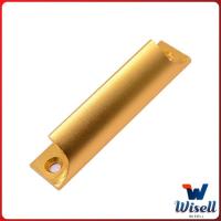 ราคา Wisell อลูมิเนียมอัลลอยด์ มือจับ มือจับประตู มือจับประตูอลูมิเนียม สีดำ ทอง doorknob (21998933403)