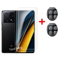 ราคา 4 In 1สำหรับ Xiaomi Poco X6 Pro PocoX6Pro หน้าจอโทรศัพท์2023 5G กระจกนิรภัยป้องกันเคสเต็มตัวฟิล์มฟิล์มติดหน้าจอแบบใสกล้องกระจกป้องกันเลนส์ติดฟิล์ม2 In 1 (21282186252)