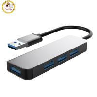 ราคา USB 3 0 Hub 4 Port Docking Station 5Gbps USB 3 0 Splitter With LED Lights Compatible For PC XBOX PS4 Laptops (22638613811)