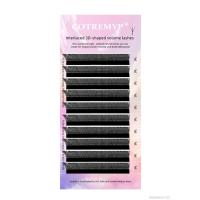 ราคา COTREMYP Bloom ขนตาปลอมแบบ 3D Premade Fan ทรง W อัตโนมัติ ขนตาปลอมธรรมชาติแบบนุ่มและเบาเป็นพิเศษ JS 043 TH (22811480185)