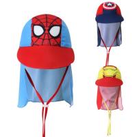 ราคา หมวกกันแดด Super Hero สำหรับเด็ก ใส่เล่นน้ำ กัน UV (1756620302)