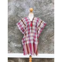 ราคา เดรสลายผ้าขาวม้า ลายสวย ใส่สบาย (21925816647)