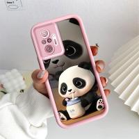 ราคา เคส Redmi NOTE 10 PRO 8 13 Pro 12 10C 4G 5G น่ารักๆ Panada แพนด้ายักษ์การ์ตูนอะนิเมะน่ารักซิลิโคนป้องกันการตกคู่สาว (22565800685)