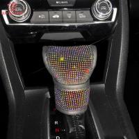 ราคา BC ปลอกหุ้มเกียร์รถยนต์หนังคริสตัลพลอยอเนกประสงค์ปลอกเกียร์เกียร์อัตโนมัติอุปกรณ์เสริม (19978572715)