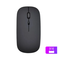 ราคา 2 4G เมาส์ไร้สาย เมาส์ไร้สาย Wireless Mouse 2 4GHz Bluetooth เม้าส์ไร้สาย เมาส์บลูทูธ เมาส์ทำงาน Wireless Mouse for Office Game (22787700502)